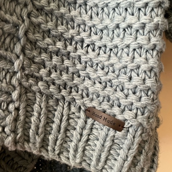 Vici knit sweater blue-grey - Picture 3 of 9